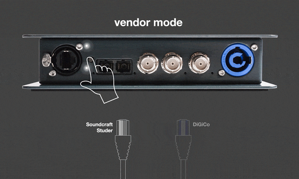 sonible mlmio MADI vendor mode