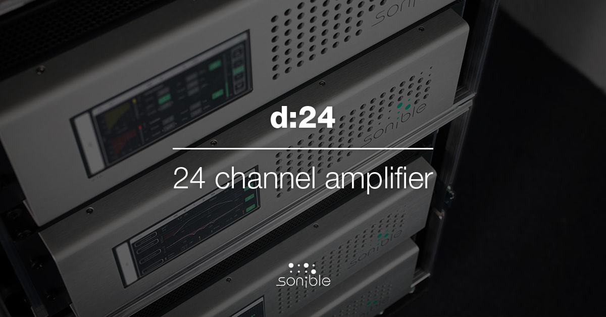 SA4-D - Ampli Sono multicanaux - Energyson