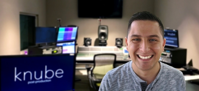 Carlos Hurtado from knube post production uses frei:raum to clean up dialog