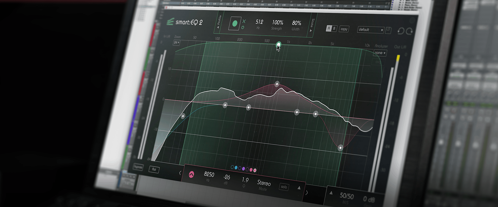 smart:EQ 2 is an state-of-the-art equalizer with built in A.I. engine