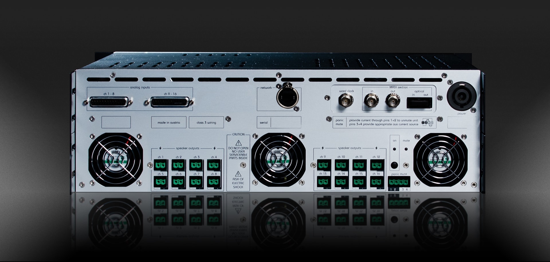 Analog & digital inputs in sonibles d:16