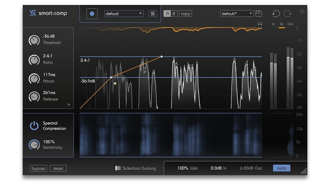 smart:comp | The spectro-dynamic compressor by sonible