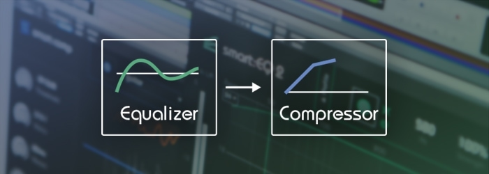 Equalizer before compressor