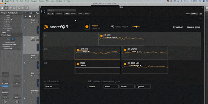 smart:EQ 3 analyzing all instances in the group layer