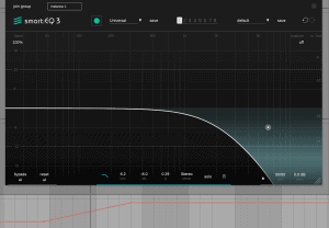 smart:EQ 3 with an automated low pass filter