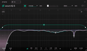 smart:EQ 3 with various filters