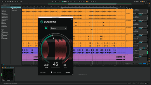 the plug-in pure:comp by sonible