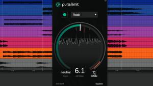 sonible's pure:limit in a DAW to balance the dynamics