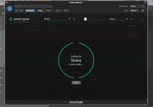 smart:gate listening to your audio and identifying the snare sound. 