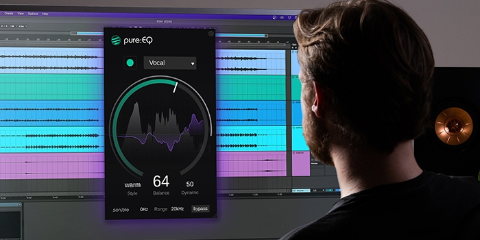 sonible's pure:EQ fices spectral deficiencies in audio tracks