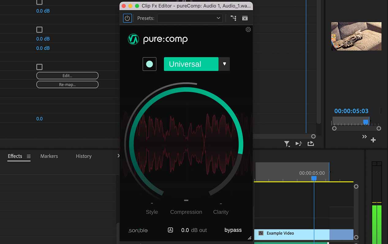 Audio compression with pure:comp by sonible