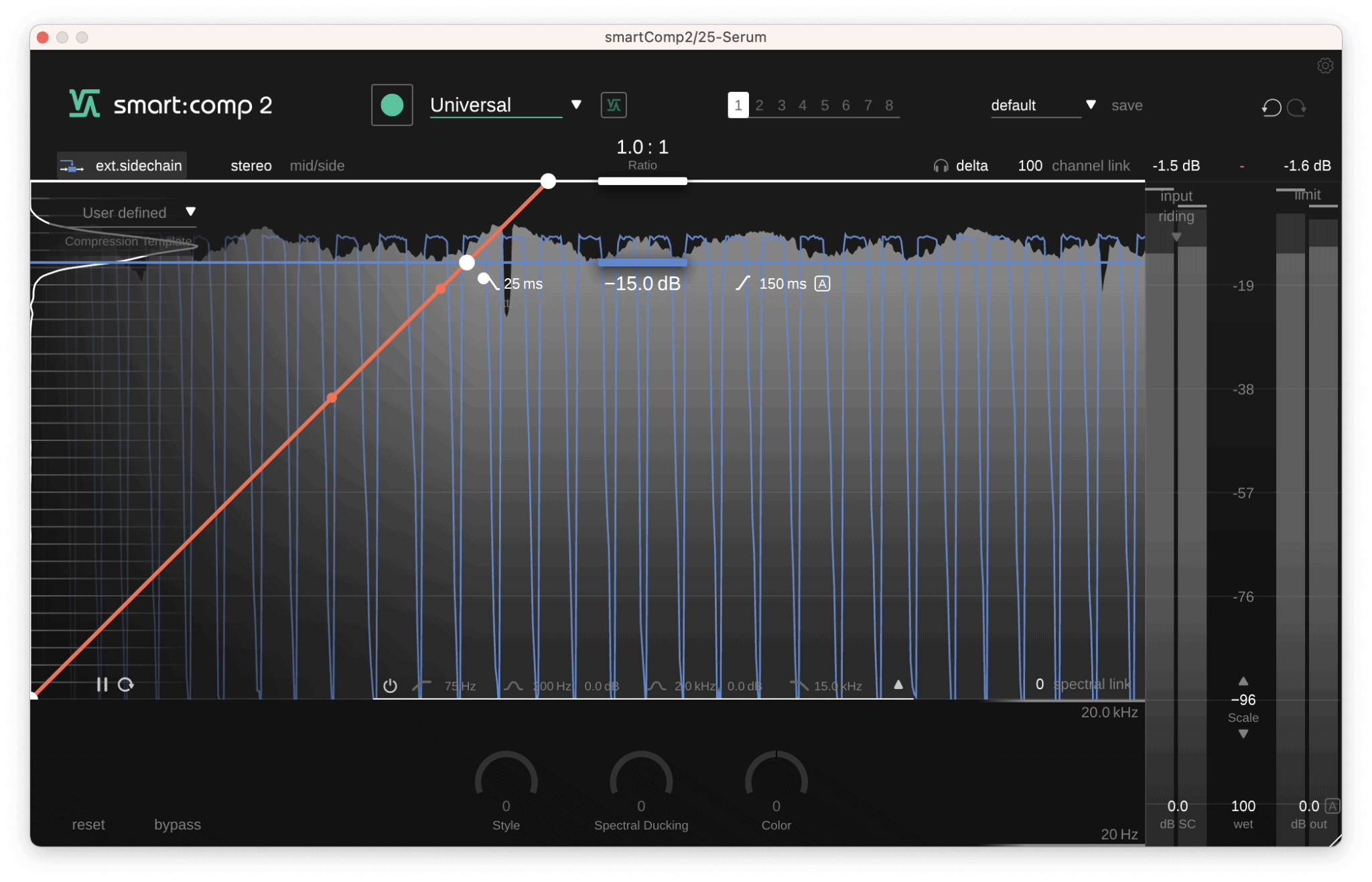 When to use Spectral Compression sonible