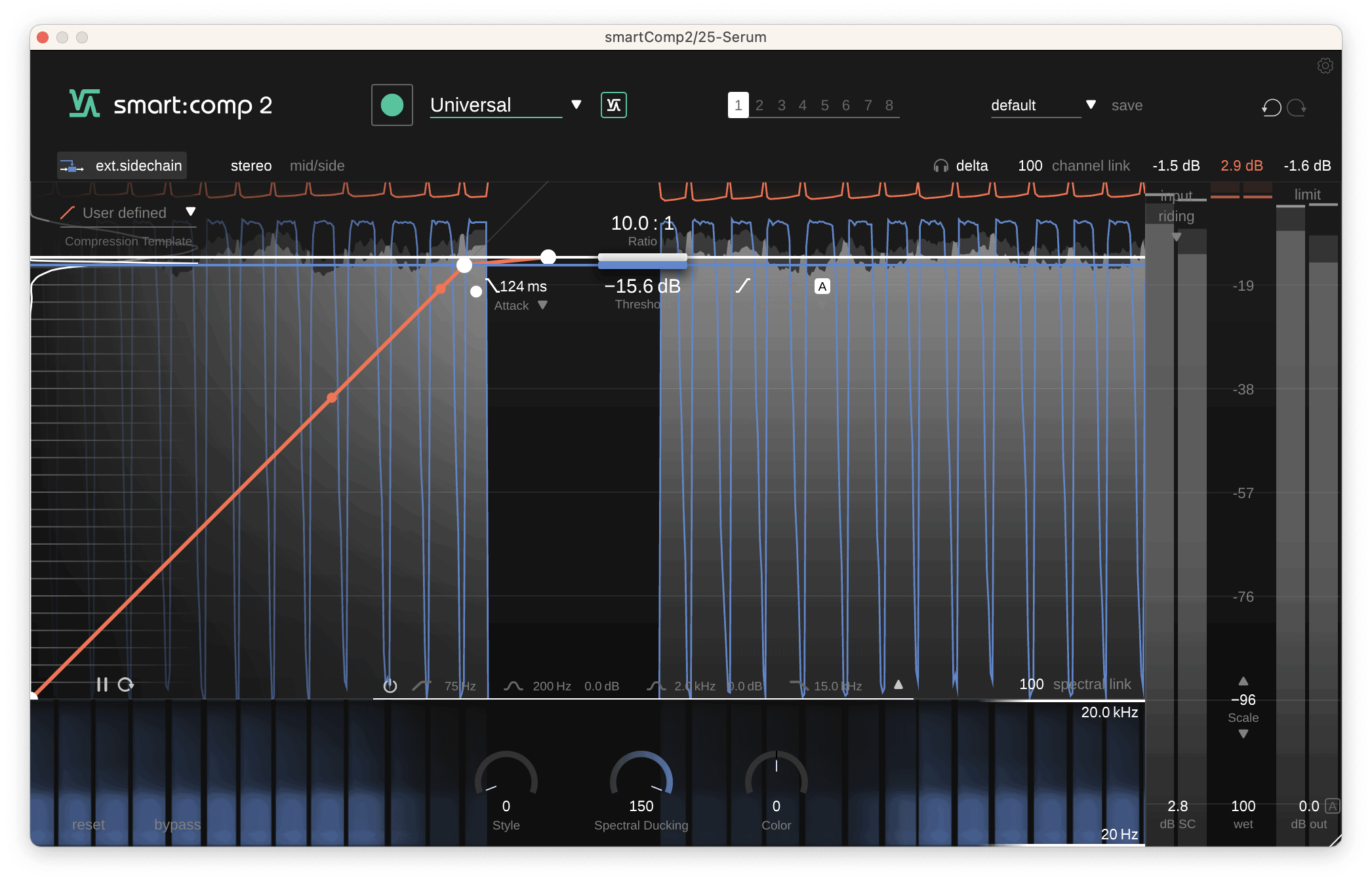 side-chaining with smart:comp 2