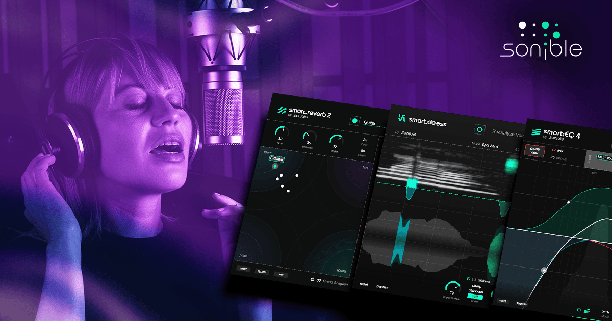 vocal:bundle - smart:EQ 4, smart:deess and smart:reverb 2 | Save 35%